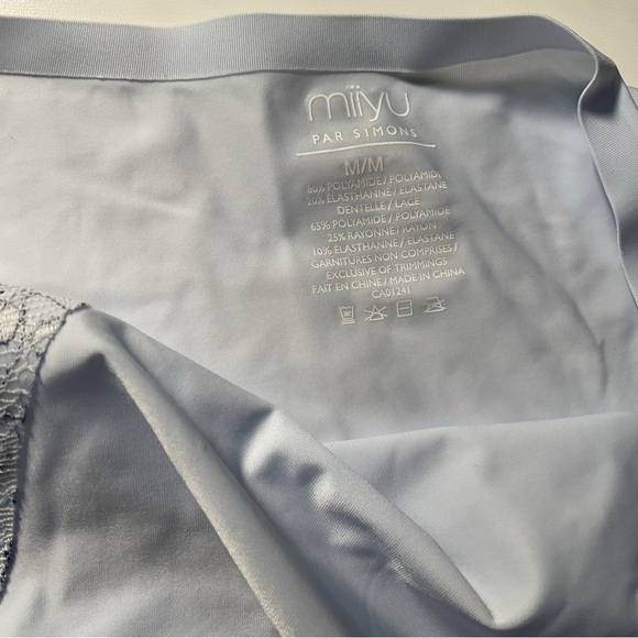 Simons/NWOT 3 pairs Lace laser-cut hipster - Picture 4 of 6